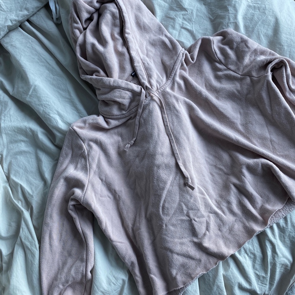 Brandy Melville cropped hoodie